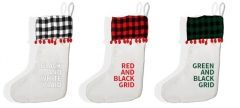 Buffalo Plaid Christmas Sublimation Stockings