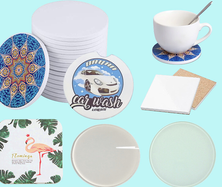 Ceramic Sublimation Mug Coasters