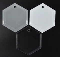 Hexagon Sublimation Ornaments