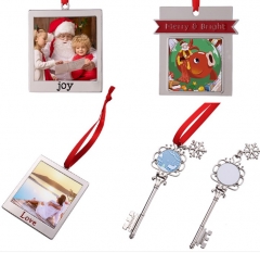 Xmas Key Sublimation Ornaments