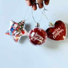 Sublimation Christmas Ball Ornaments