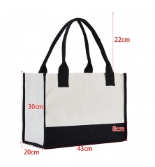 Sublimation Linen Jute Tote Bag