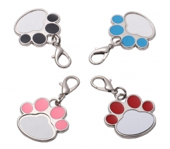 Paw Print Sublimation Dog Tag