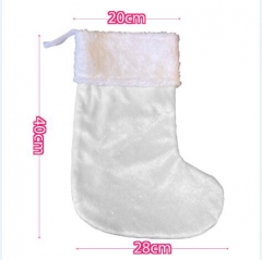 Sublimation Crystal Velvet Stocking