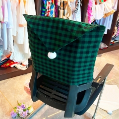 Plaid Sublimation Chair Cover