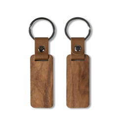 Laser Engraving Wood Keychain