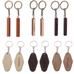 Laser Engraving Wood Keychains