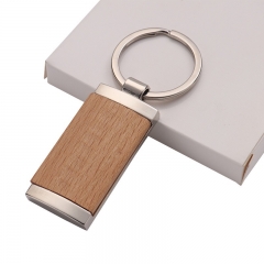 Laser Engraving Wood Keychain