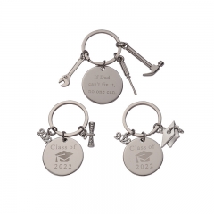 Laser Engraving Metal Keyring