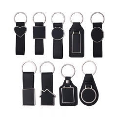 Laser Engraving Leather Keyrings