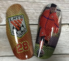 Sublimation Carbon Fiber Shin Guards