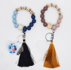 Mama Love Sublimation Acrylic Keychain