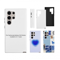 S24 2 in 1 3D Sublimation Phone Cases