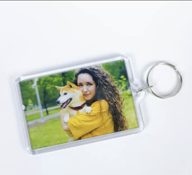 Sublimation PET Keychains