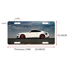 US Size Sublimation License Plate