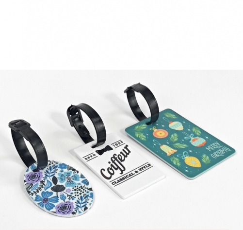 Sublimation Plastic Luggage Tag