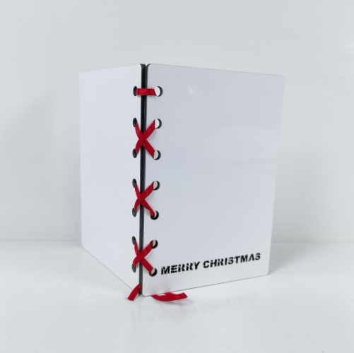 Xmas Sublimation MDF Greeting Card