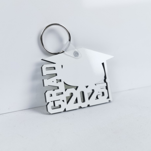 Sublimation Grad 2025 Keychain