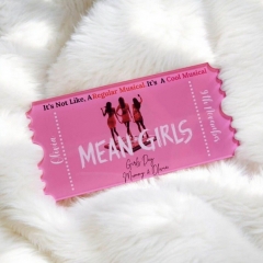 Sublimation Concert Ticket