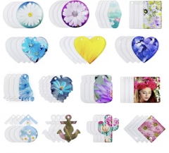 Acrylic Sublimation Keyring