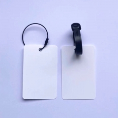 Sublimation PET Luggage Tag Travel Suitcase Marker Check-in Bag Identifier