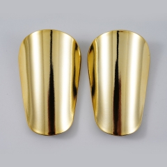 Gold Silver Mini Shin Pads