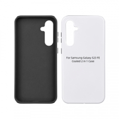 S23 FE 3D 2 in 1 Coated Sublimation Cases