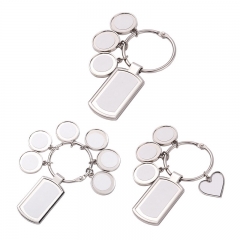 Sublimation Metal Keyrings
