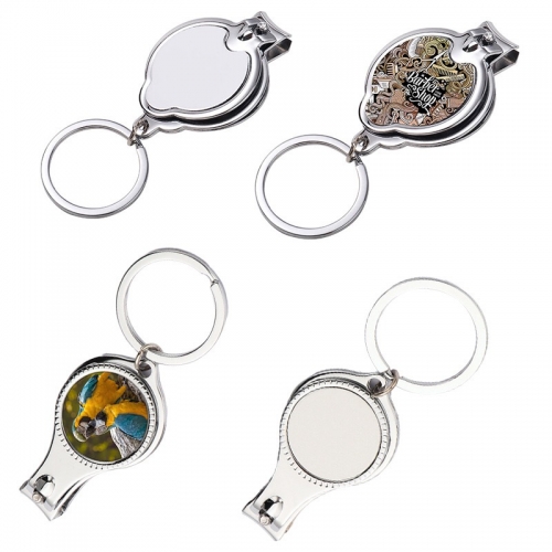 Sublimation Nail Clippers Keyrings