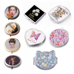 Sublimation Compact Makeup Mirror