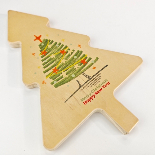 Plywood Xmas Tree Sublimation Board
