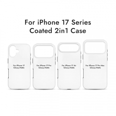 iphone 17 3D 2 in 1 Sublimation Tough Phone Case