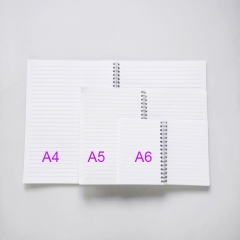 A4 A5 A6 Sublimation Spiral Notebook