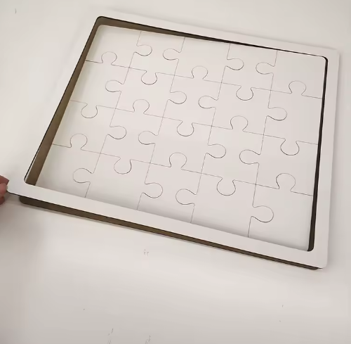20 Pieces Sublimation MDF Puzzles Game