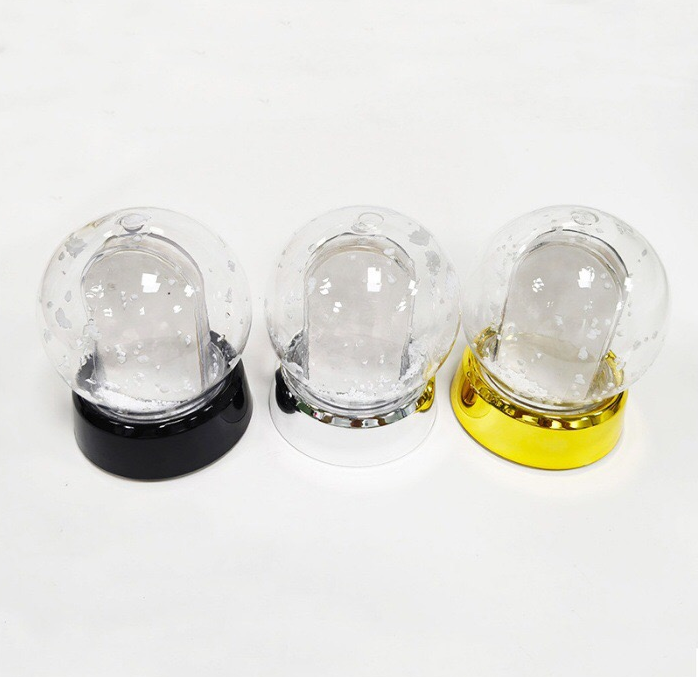 Sublimation Snow Globe Photo Frame with cardboard insert