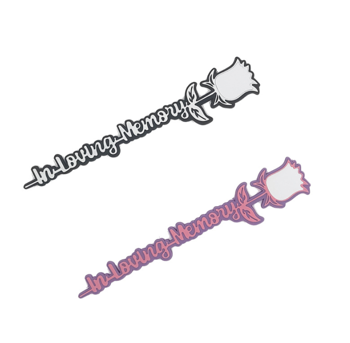 Sublimation Rose Flower In loving memory