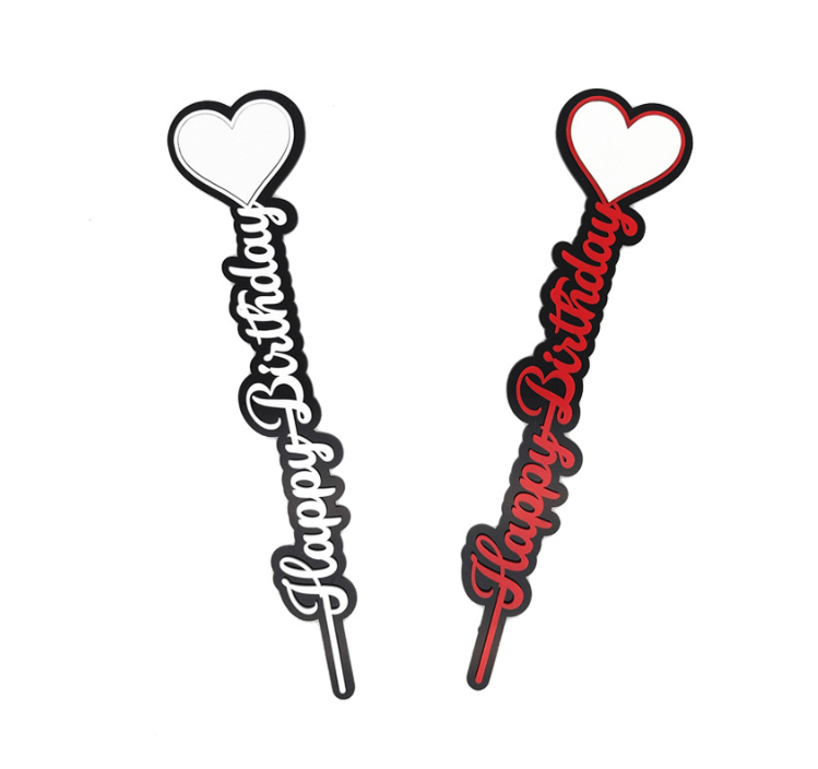 Happy Birthday Sublimation Rose Flower