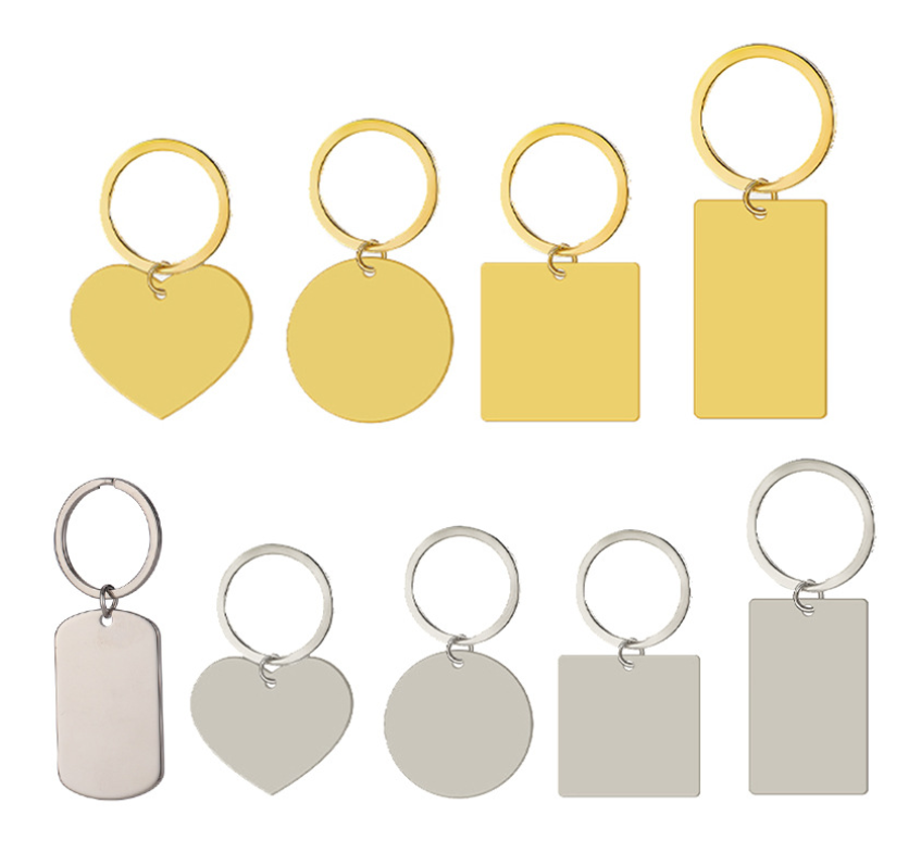 Laser Engraving Metal Keyrings