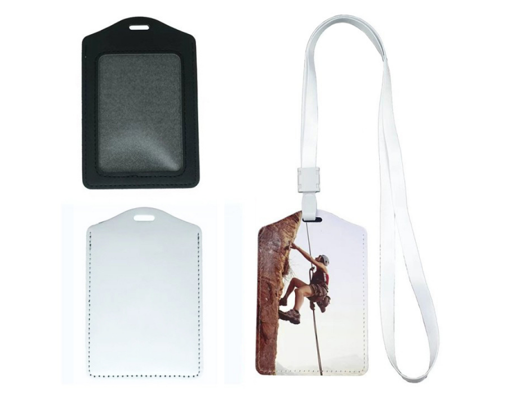 Leather Sublimation ID Badge Name Badges