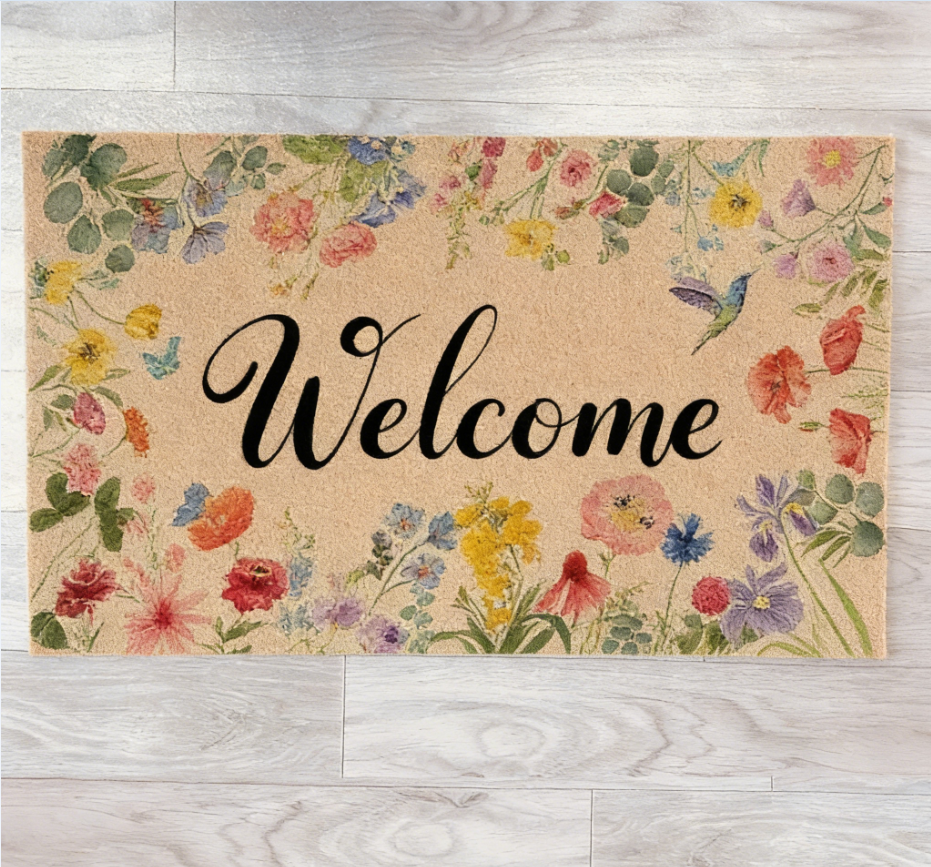 Coconut Palm Imitation Floor Door Mat