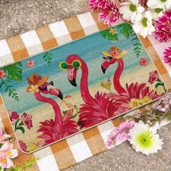 Linen Sublimation Floor Mat Door Mat Doormats