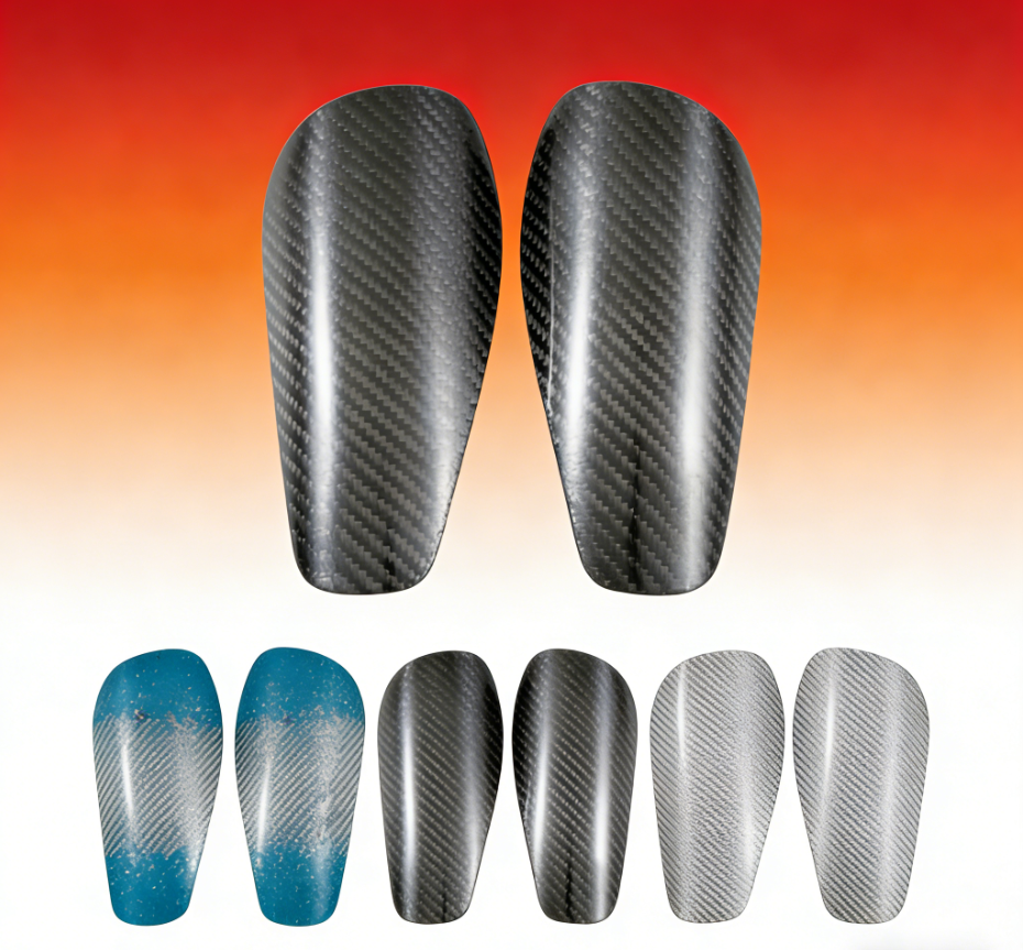 Carbon Fiber Soccer Shin Pads