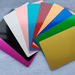 Laser Engraving Metal Business Card