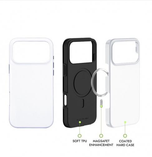 3D Magsafe 2 in 1 Sublimation Tough Phone Cases