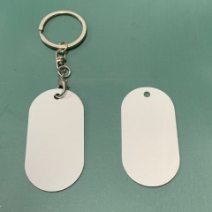 Sublimation Dog Tag Keyring