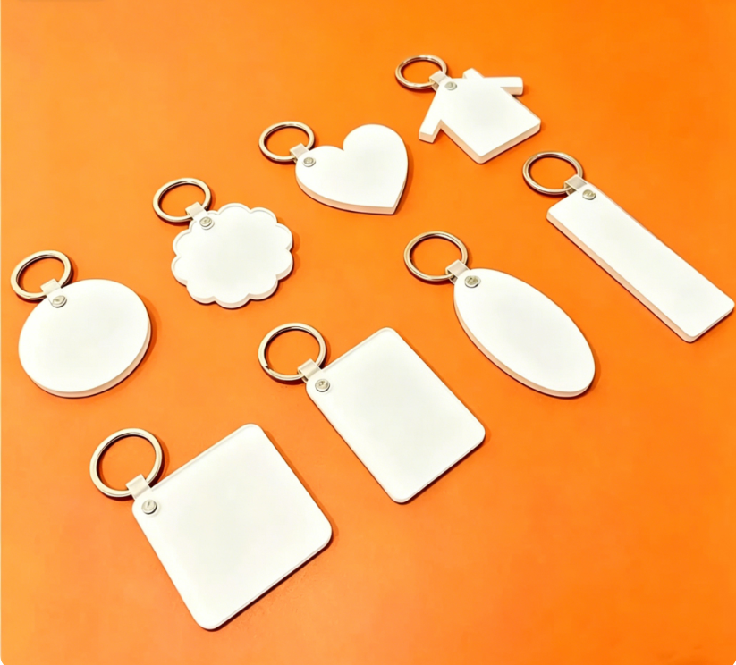 Acrylic Sublimation Keyrings