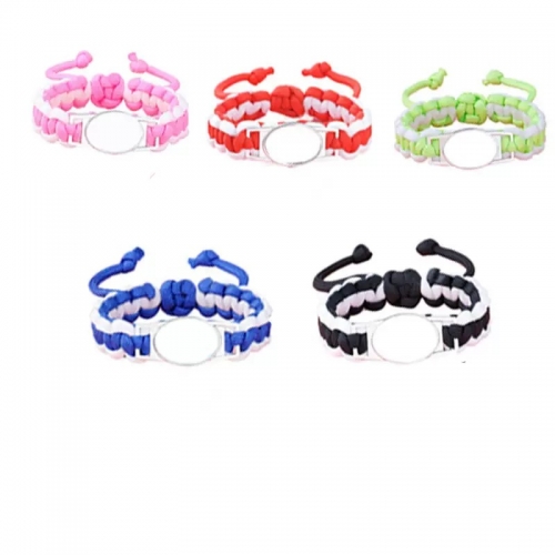 Sublimation Braided Bracelet