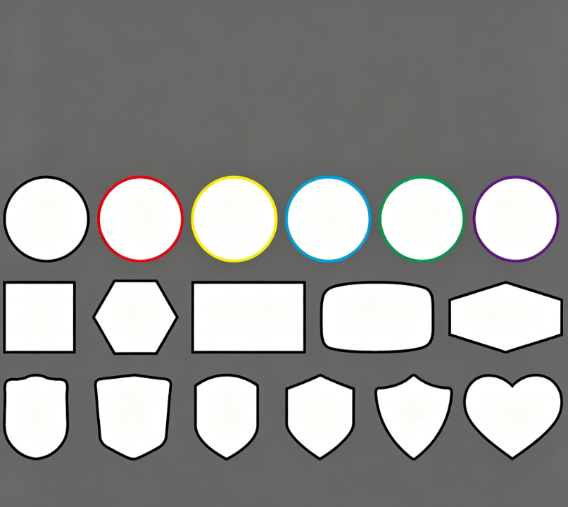 Sublimation Blank Patches