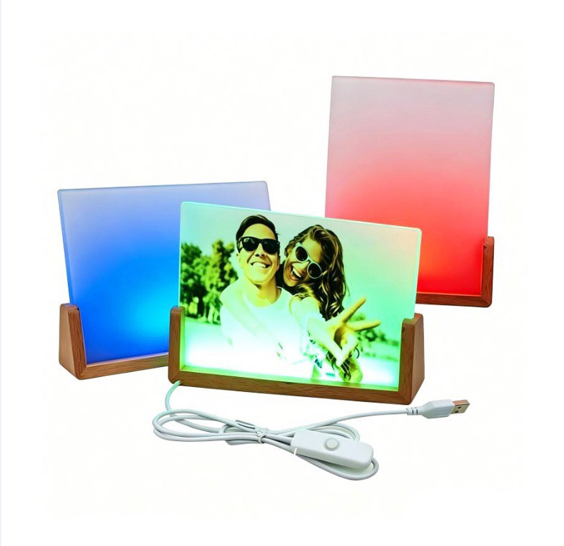Acrylic LED Sublimation Photo Frame