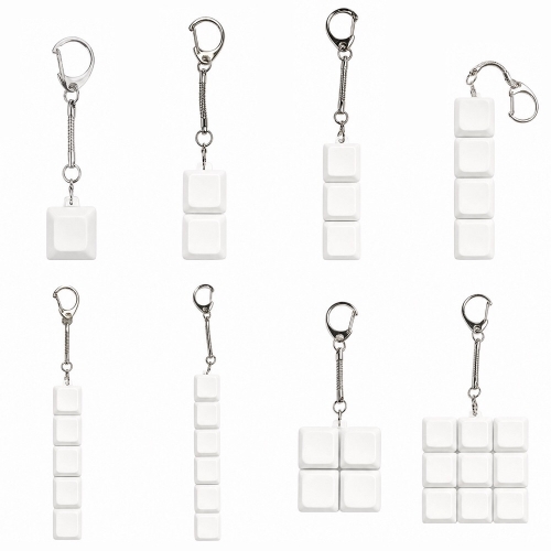 3D Sublimation Keycap Keychain